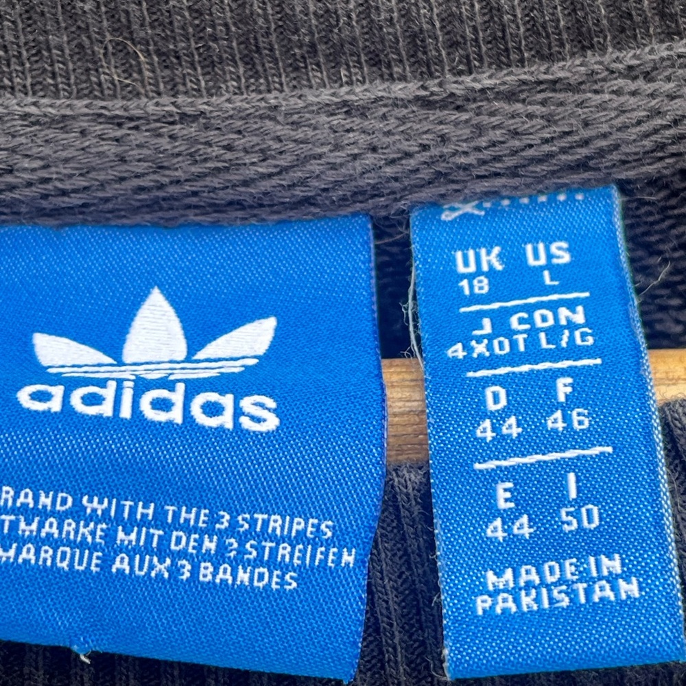 ADIDAS | Women’s Black Sweatshirt W/ Pockets L - Picture 3 of 5